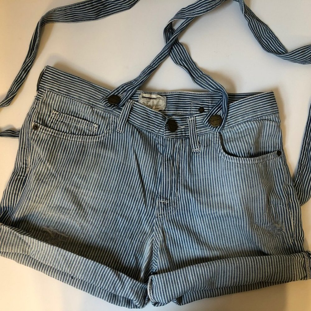 Current Elliott Suspender Boyfriend Short